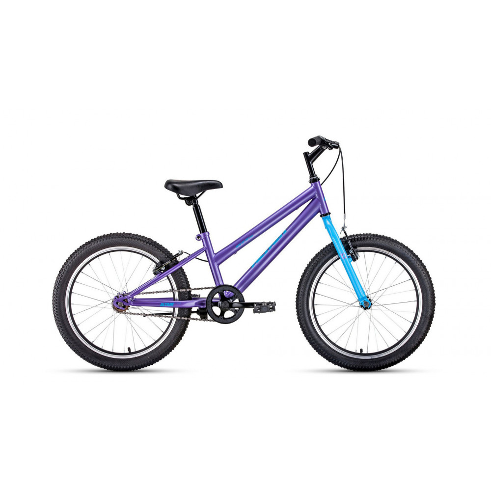 ALTAIR MTB HT 20 LOW (20' 1 ск. рост. 10.5') фиолетовый/голубой, IBK22AL20087